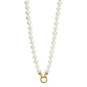 Gold Pearl Necklace 49cm