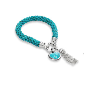 Kagi Turquoise Weave Bracelet Small