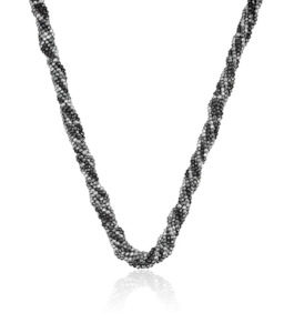 Jewellery: LAST 1! Midnight 7 Strand Confetti Necklace 75cm