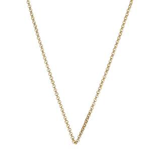 Gold Steel Me Petite Necklace 80cm