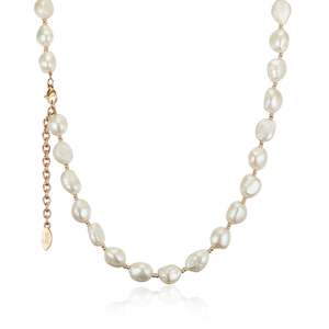 Rose Baroque Petite Pearl Necklace 49cm