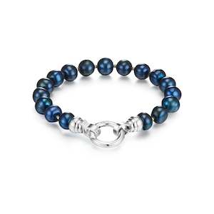 Blue Lagoon Pearl Bracelet Small