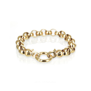 Gold Steel Me Bracelet Small