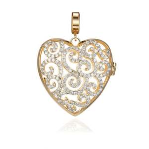 Gold Splendor Locket Pendant*