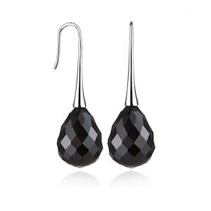 Kagi Jet Opera Earrings