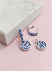 Jewellery: Bundle Deal! Sky Blue Cosmos + Huggie Set!