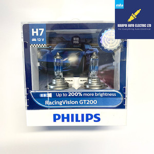 PHILLIPS H7 Racing Vision GT200 Bulbs Kaiapoi AutoElectric