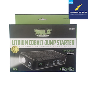 HULK Lithium Cobalt Jump Starter Kaiapoi AutoElectric