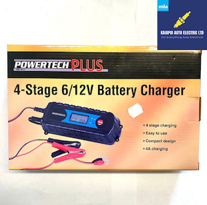 4 Stage 6/12V 4A Battery Charger Kaiapoi AutoElectric