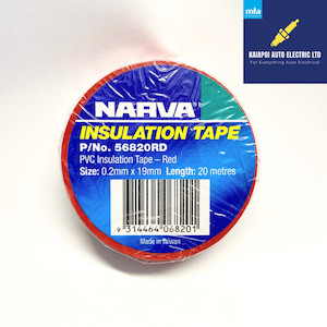 Automotive servicing - electrical repairs: NARVA Insulation Tape Red Kaiapoi AutoElectric