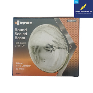 Ignite ISB5350 Round Sealed Beam 2 Pin 12V Bulb Kaiapoi AutoElectric