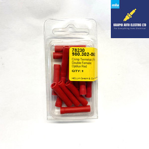 Cable Joiner Crimp Terminal - RED Kaiapoi AutoElectric