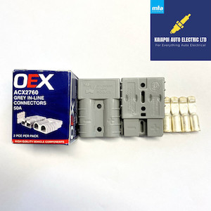 OEX 50A Inline Anderson Connector Kaiapoi AutoElectric