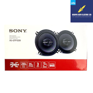 Sony XS-GTF1339 5¼" 3-Way 230W Speaker Pair Kaiapoi AutoElectric