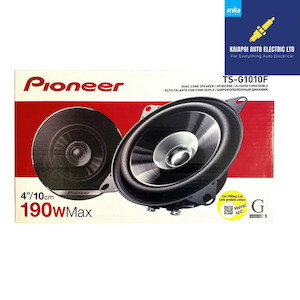 Pioneer TS-G1010F 4" Dual Cone 190W Speaker Pair Kaiapoi AutoElectric