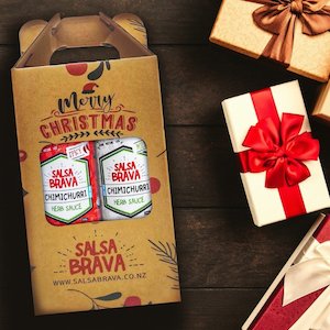 Specialised food: Salsa Brava Christmas pack: two 250g bottles