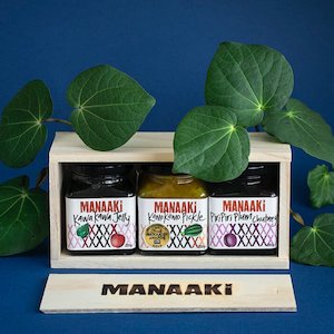 Manaaki Gift Box of three Jars