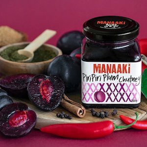 Manaaki Piripiri Plum Chutney 200gm