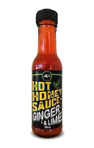 Al's Hot Honey Sauce with Ginger and Lime 150ml