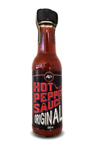 Al's Hot pepper sauce original 150ml