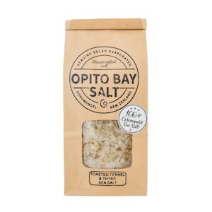 Toasted fennel & Thyme Sea Salt 40g