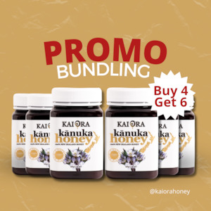 Unbeatable Deal: Purchase 4 Kanuka 500g and Get 2 Free!