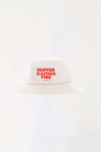 Huffer x Kaitaia Fire - BUCKET HAT - ON FIRE (CHALK)