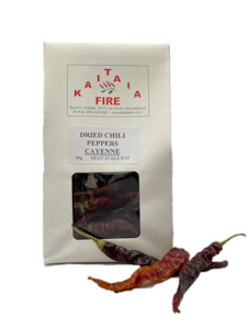 Dried Cayenne Peppers 40g