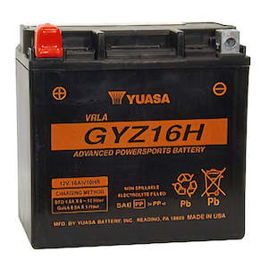 GYZ16-H Non-DG Factory Sealed Battery Made in USA Yuasa ^ (EGYZ16H)