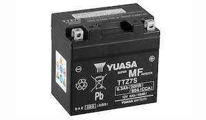 TTZ7S  Non-DG Factory Sealed Battery Yuasa. Alt: YTZ6V CYG5LBS