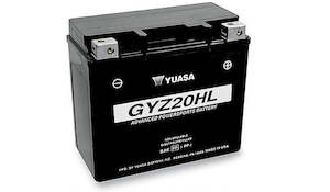 GYZ20-HL Non-DG Factory Sealed Battery Made in USA Yuasa (EGYZ20HL)