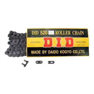 520 x 112 standard DID chain w/clip link (520112)