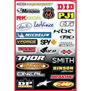 Factory Effex: FACTORY EFFEX Sponsor Kit Stickers