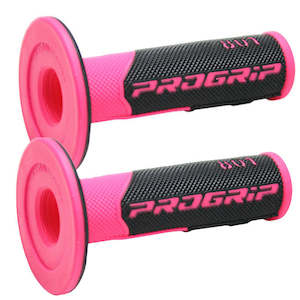 Gel MX grips 115mm Pink Fluro/Black Progrip (PG801BP)