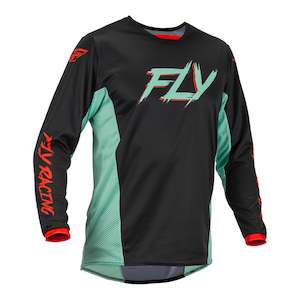 Fly Racing 2023 Kinetic Special Edition Rave Jersey - Black / Mint / Red