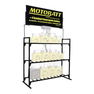 Batteries: Motobatt 12 Station Maintainer Rack Only