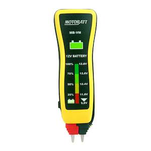 Batteries: Motobatt Tester 12V Voltmeter Pocket