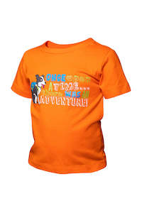 Work clothing: Kaiwaka - Colourful Kids Tee Orange