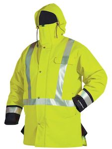 Work clothing: Tufflex Hi- Viz Winter Jacket