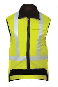 Work clothing: Tufflex Hi-Viz Sleeveless Vest