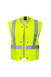 Work clothing: Fluro detachable cape