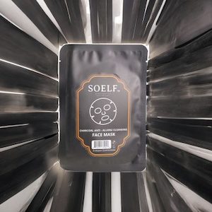 SOELF Charcoal Anti-Allergic Cleansing Face Mask