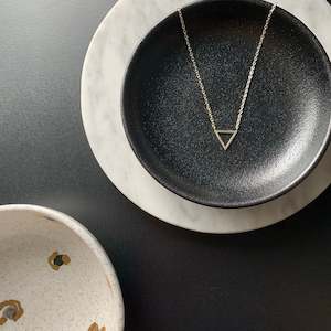 Jewellery: Hollow Triangle Necklace