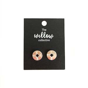 Compass Stud Earrings