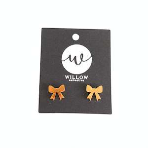 Jewellery: Bow Stud Earrings