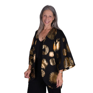 Kimonos: Gold Kina Kimono