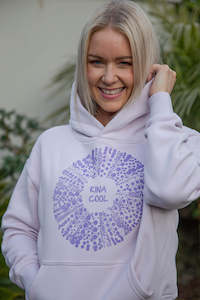 Tees Sweathsirts: Kina Cool Womens Hoodie- Relax Orchid