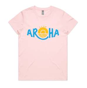 Tees Sweathsirts: Live Aroha Womens Tee Shirt