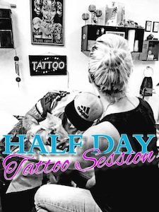 Half Day Tattoo Session