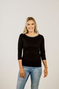 Merino: Merino Boat Neck Shirt